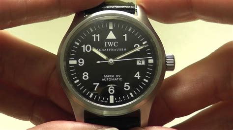 iwc mark 16|iwc mark xv review.